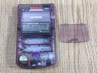 lf8555 Plz Read Item Condi GameBoy Color Clear Purple Game Boy Console Japan