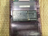 lf8555 Plz Read Item Condi GameBoy Color Clear Purple Game Boy Console Japan