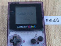 lf8556 Plz Read Item Condi GameBoy Color Clear Purple Game Boy Console Japan