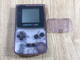 lf8556 Plz Read Item Condi GameBoy Color Clear Purple Game Boy Console Japan