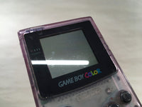 lf8556 Plz Read Item Condi GameBoy Color Clear Purple Game Boy Console Japan