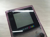 lf8556 Plz Read Item Condi GameBoy Color Clear Purple Game Boy Console Japan