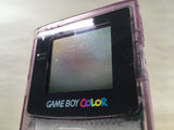 lf8556 Plz Read Item Condi GameBoy Color Clear Purple Game Boy Console Japan