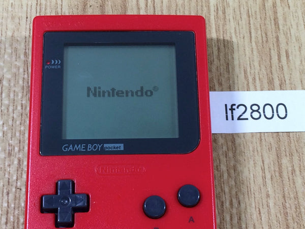lf2800 GameBoy Pocket Red Game Boy Console Japan – J4U.co.jp