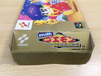 ue6257 Ganbare Goemon Yuki Hime KyuushutsuEmaki BOXED SNES Super Famicom Japan