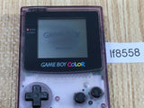 lf8558 Plz Read Item Condi GameBoy Color Clear Purple Game Boy Console Japan