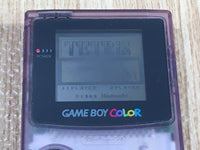 lf8558 Plz Read Item Condi GameBoy Color Clear Purple Game Boy Console Japan