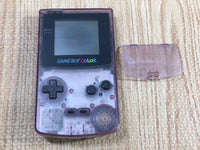 lf8558 Plz Read Item Condi GameBoy Color Clear Purple Game Boy Console Japan