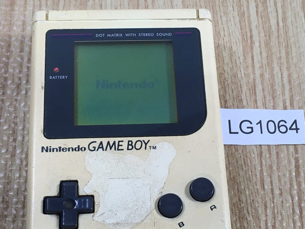 LG1064 Plz Read Item Condi GameBoy Bros. White Game Boy Console Japan