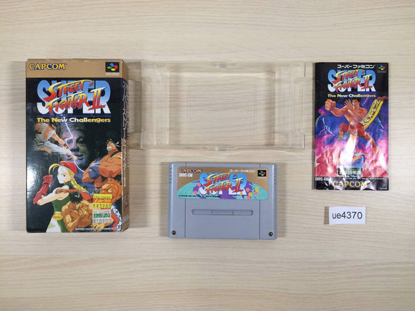 ue4370 Super Street Fighter II 2 BOXED SNES Super Famicom Japan