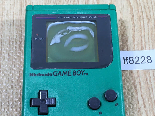 lf8228 Plz Read Item Condi GameBoy Bros. Green Game Boy Console Japan