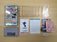 ue6262 Rockman X3 Megaman BOXED SNES Super Famicom Japan