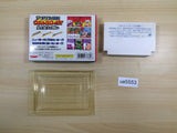 ue5553 Trans America Ultra Quiz Oudan BOXED NES Famicom Japan