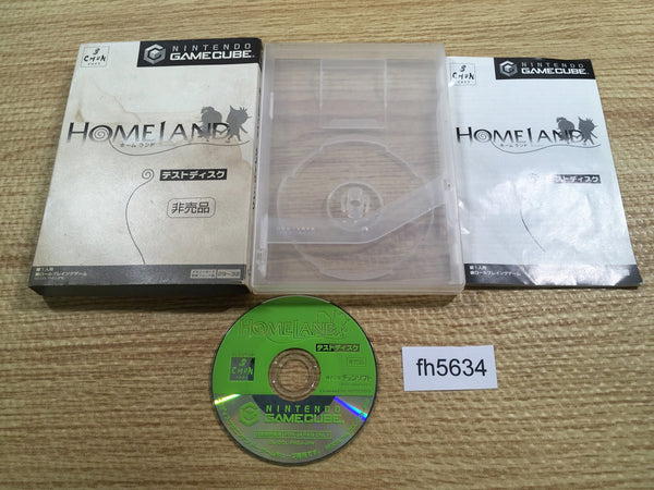 fh5634 Home Land Test Disc BOXED GameCube Japan