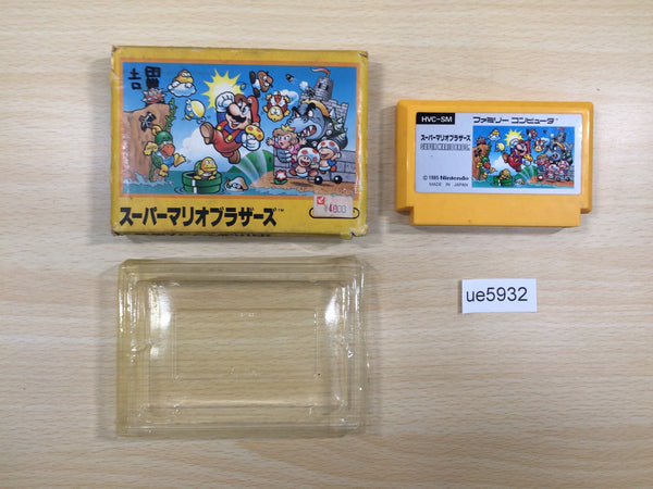 ue5932 Super Mario Bros. BOXED NES Famicom Japan