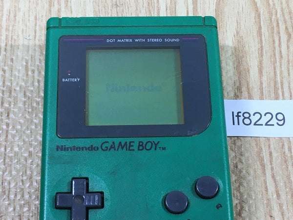 lf8229 Plz Read Item Condi GameBoy Bros. Green Game Boy Console Japan