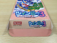 ue5666 Twin Bee 3 BOXED NES Famicom Japan