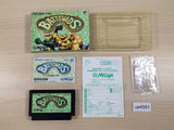 ue4581 Battletoads BOXED NES Famicom Japan