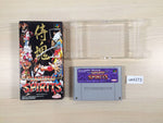 ue4373 Samurai Shodown Spirits BOXED SNES Super Famicom Japan