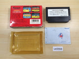 ue5668 Ganbare Goemon Karakuri Dochu Mystical Ninja BOXED NES Famicom Japan