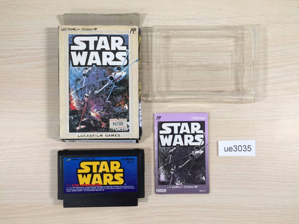 ue3035 Star Wars Victor JVC BOXED NES Famicom Japan