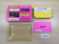 ue5669 Flappy BOXED NES Famicom Japan