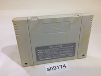 sh9174 Big Run The Supreme 4WD Challenge SNES Super Famicom Japan