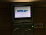 lf9758 Plz Read Item Condi GameBoy Advance SP Pearl Blue Console Japan