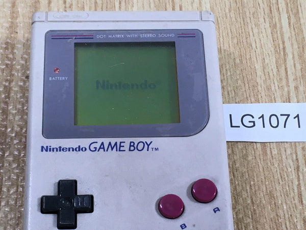 LG1071 Plz Read Item Condi GameBoy Original DMG-01 Game Boy Console Japan