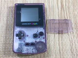 lf9355 Plz Read Item Condi GameBoy Color Clear Purple Game Boy Console Japan