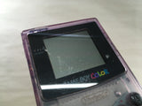 lf9355 Plz Read Item Condi GameBoy Color Clear Purple Game Boy Console Japan