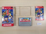 ue4377 Ganbare Goemon 3 BOXED SNES Super Famicom Japan