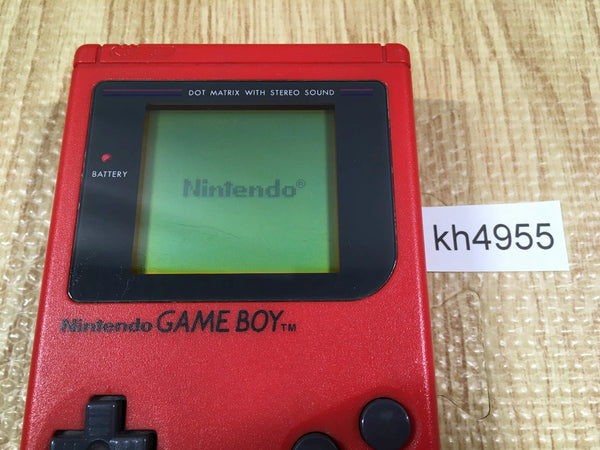 kh4955 GameBoy Bros. Red Game Boy Console Japan