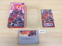 ue6270 Super Sangokushi II 2 BOXED SNES Super Famicom Japan