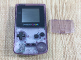 lf9357 Plz Read Item Condi GameBoy Color Clear Purple Game Boy Console Japan