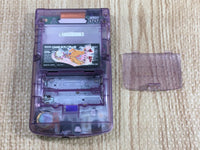 lf9357 Plz Read Item Condi GameBoy Color Clear Purple Game Boy Console Japan