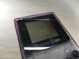 lf9357 Plz Read Item Condi GameBoy Color Clear Purple Game Boy Console Japan