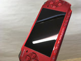 gd4759 Plz Read Item Condi PSP-3000 RADIANT RED SONY PSP Console Japan