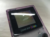 lf9357 Plz Read Item Condi GameBoy Color Clear Purple Game Boy Console Japan