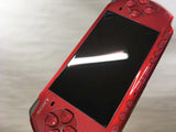 gd4759 Plz Read Item Condi PSP-3000 RADIANT RED SONY PSP Console Japan