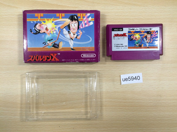 ue5940 Spartan X Kung Fu Master BOXED NES Famicom Japan