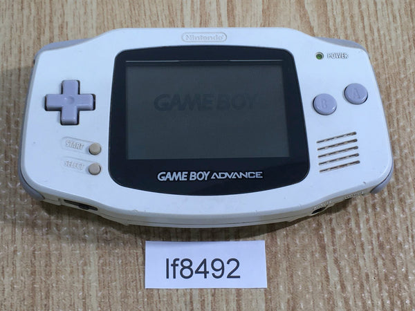 lf8492 Plz Read Item Condi GameBoy Advance White Game Boy Console Japan