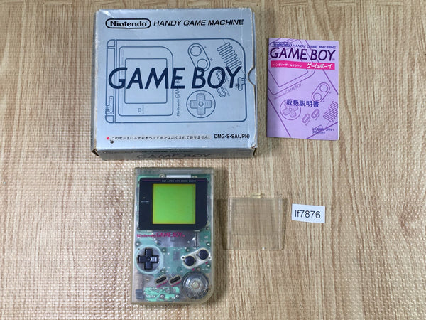 lf7876 GameBoy Bros. Skeleton BOXED Game Boy Console Japan