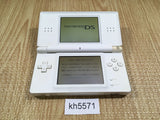 kh5571 Plz Read Item Condi Nintendo DS Lite Crystal White Console Japan