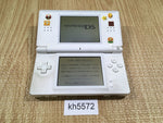 kh5572 Plz Read Item Condi Nintendo DS Lite Crystal White Console Japan