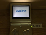 lf7258 Plz Read Item Condi GameBoy Advance SP Platinum Silver Console Japan