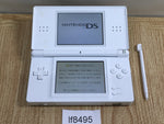 lf8495 Plz Read Item Condi Nintendo DS Lite Crystal White Console Japan