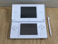 lf8495 Plz Read Item Condi Nintendo DS Lite Crystal White Console Japan