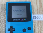 lf9365 Plz Read Item Condi GameBoy Color Blue Game Boy Console Japan