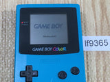 lf9365 Plz Read Item Condi GameBoy Color Blue Game Boy Console Japan